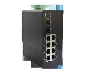 8口网管型工业以太网交换机E-640G-2F-8T 厂家价格、图片与批发采购指南